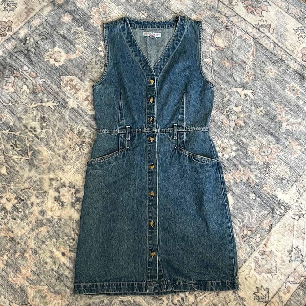 Denim dress